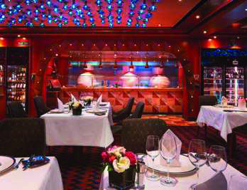 Interno ristorante nave Costa Diadema